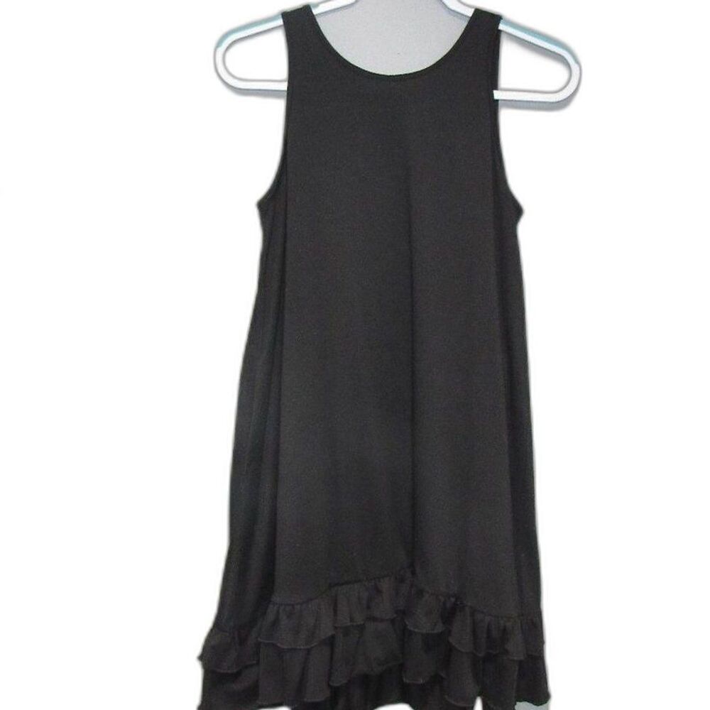 Beyove Womens Casual Sleeveless Sundress Medium VGUC Black Soft Summer Dress